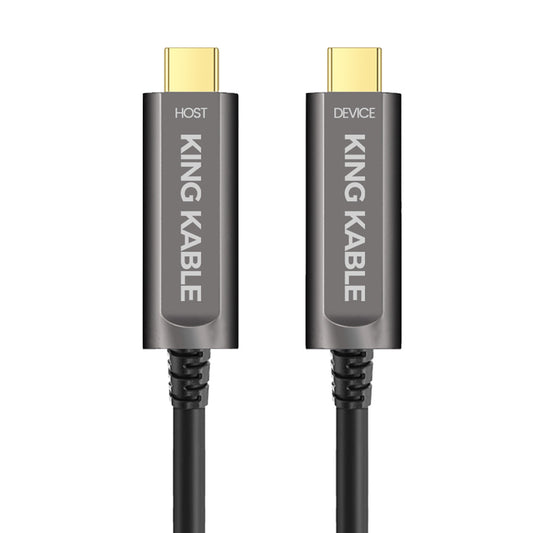 KING KABLE Optical Fiber USB3.1 Gen2 TypeC Cable 10Gbps Backward Comaptible with USB3.0 USB2.0 USB1.1 Version USB037