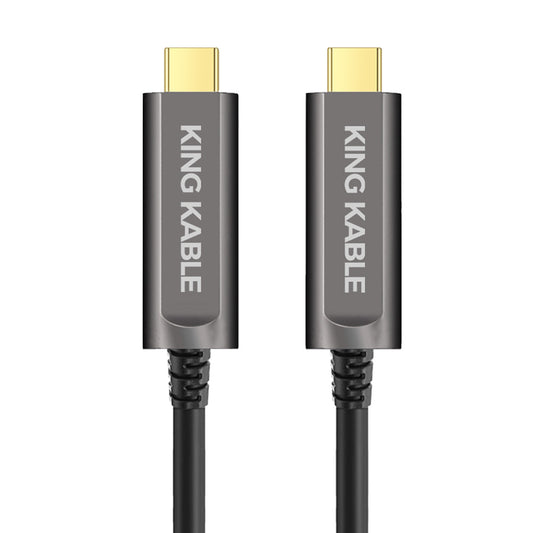 KING KABLE Optical Fiber USB3.1 Gen2 TypeC Cable 10Gbps USB3.0 Not Backward Compatible with USB2.0 USB1.1 Version USB038