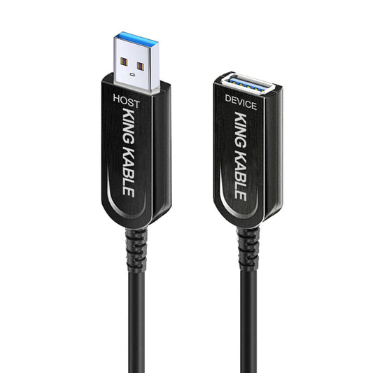 KING KABLE Optical Fiber USB3.1 Gen2 TypeA Male to Female Cable Backward Comaptible with USB3.0 USB2.0 USB1.1 Version USB021